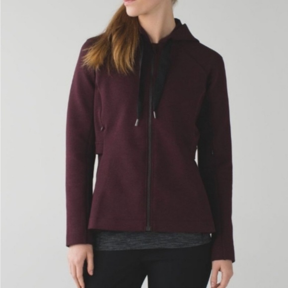 lululemon athletica Tops - Lululemon and Go Skyline Jacket Zip Up Hoodie Size 4